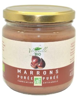 Purée de marrons bio 400g